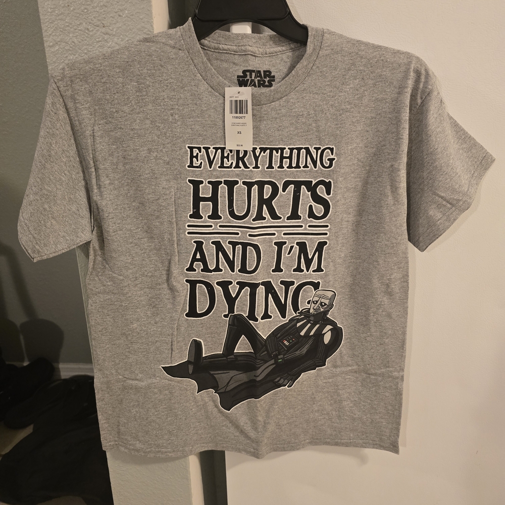 Star Wars Gray Graphic T-Shirt